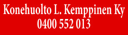 Konehuolto L. Kemppinen Ky logo